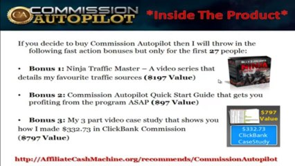 Commission Autopilot Review + Sick Bonus!