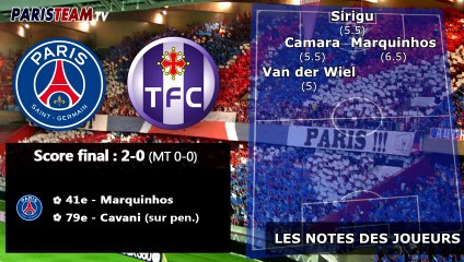 PSG-TFC : les notes des Parisiens