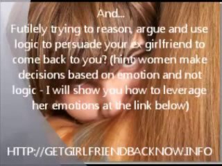 How to Get Your Ex Girlfriend Back - The Best Words to Say - They Are Not I Love You