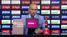 Paco Jémez: ''Estamos saliedndo del pozo''