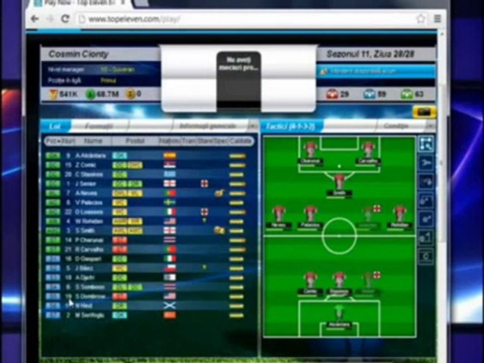 Top Eleven Football Manager Cash and Token Generator