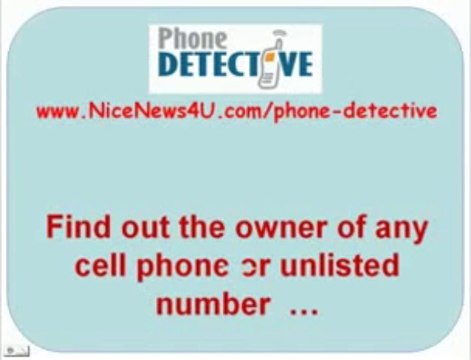 Phone Detective Reverse Phone Lookup Cell Phone Number Search Warning! Must SEE! YouTube2