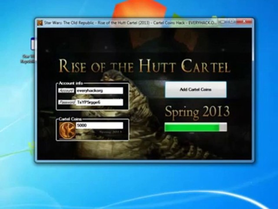 Star Wars The Old Republic Rise of the Cartel Credit Hack