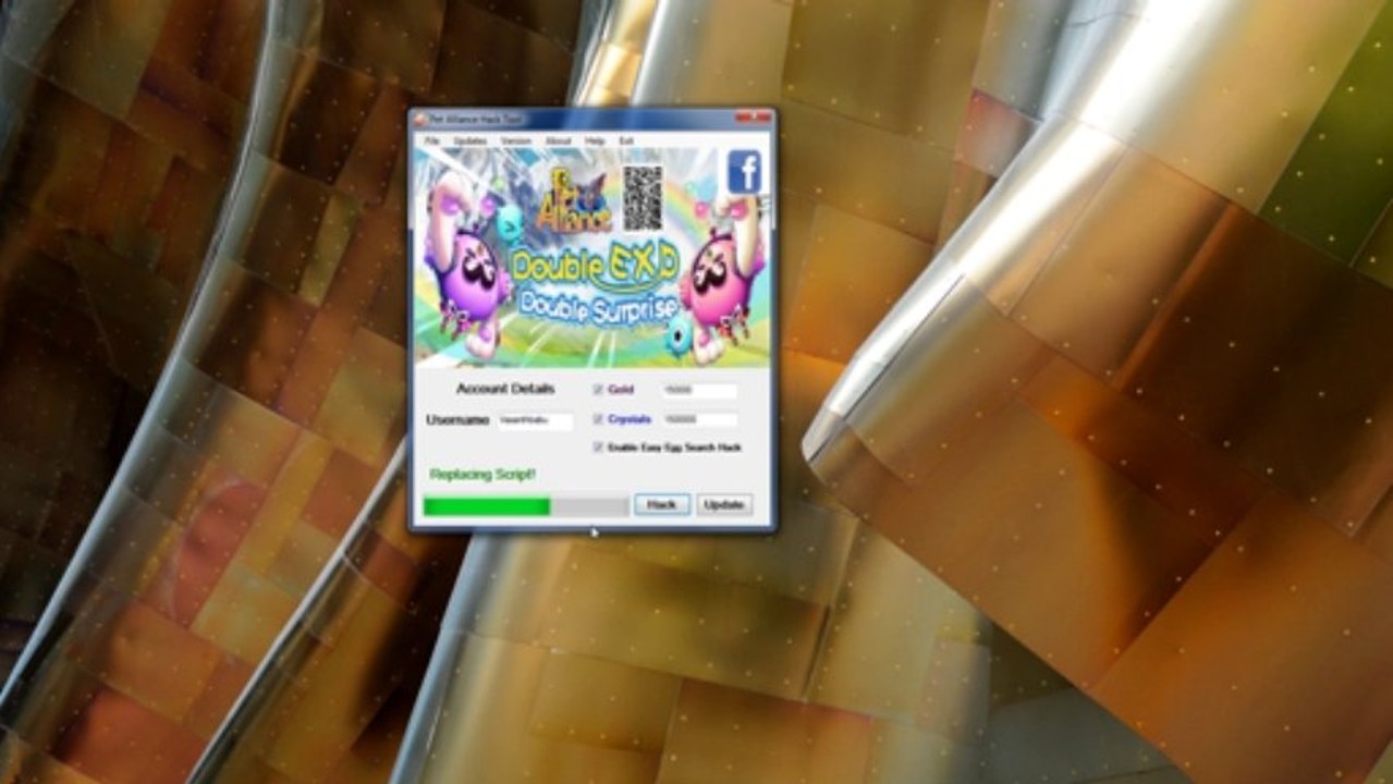 Pet Alliance Crystal and Gold Hack 2013 facebook