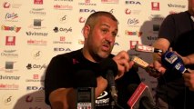 Rugby Top 14 - Christophe Urios réagit après Oyonnax - Toulon