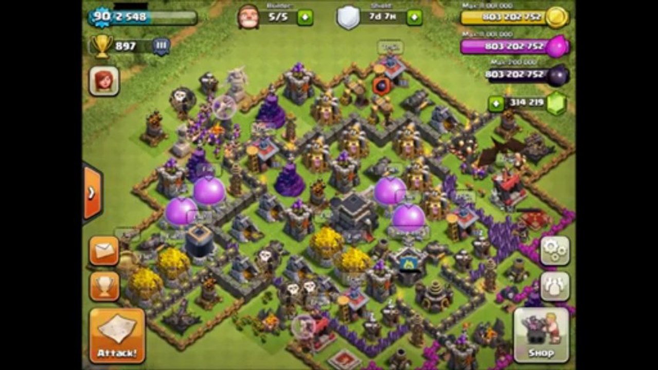 [Beta Hack] Clash Of Clans 3.124 (Updated Patched) October 2013