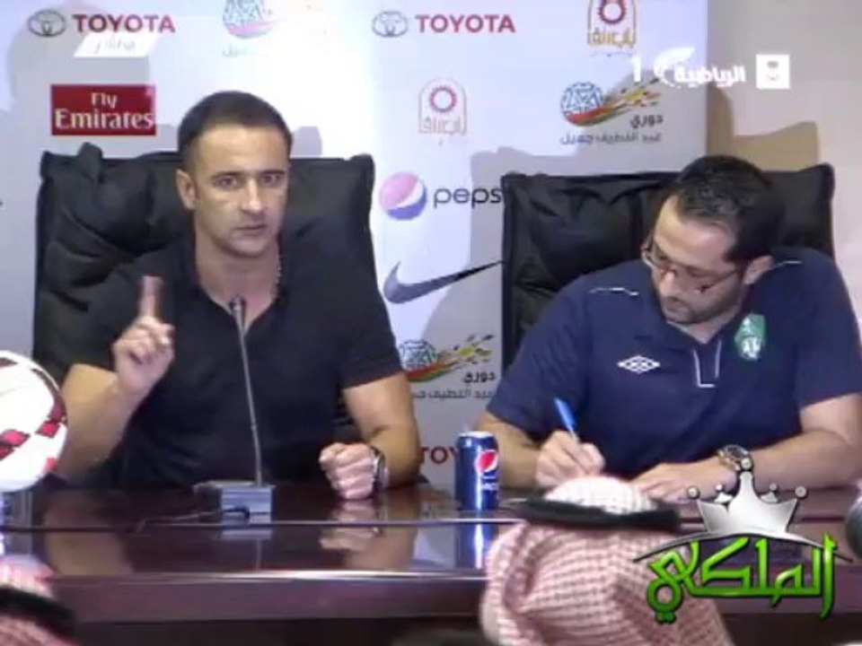 - المؤتمر الصحفي لمدرب النادي الاهلي بعد المباراة -