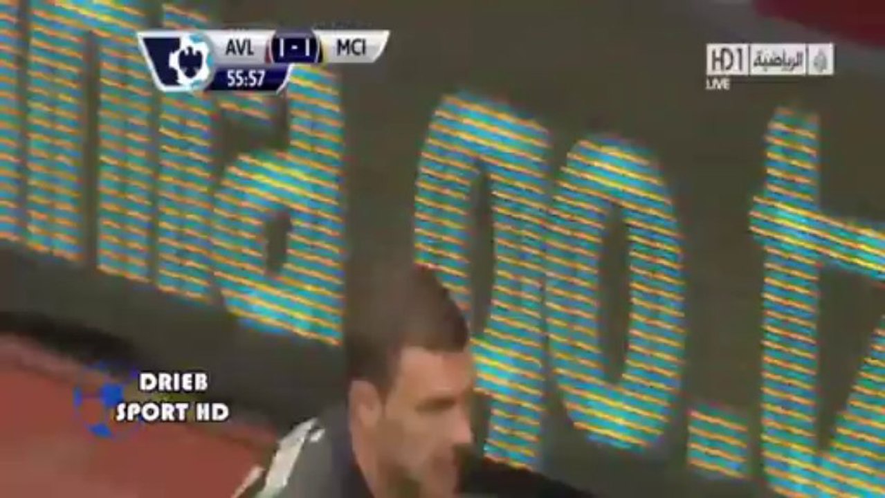 أهداف مباراة إستون فيلا 3 - 2 مانشستر سيتي