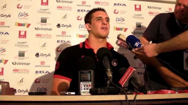 Rugby Top 14 -Thibault Lassalle réagit après Oyonnax - Toulon (3e partie)