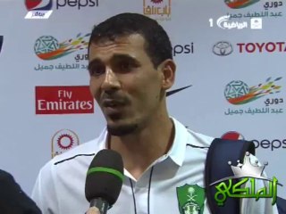 - لقاء مع يونس محمود بعد المباراة -