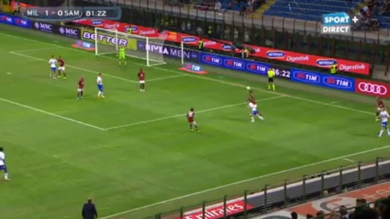 Milan AC 1 - 0 Sampdoria de Gênes