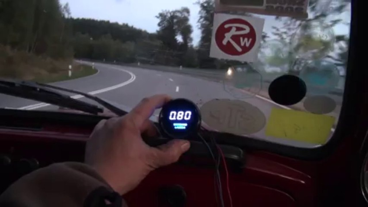 Bedüsung auf teststrecke kunde: renn-opa :-)