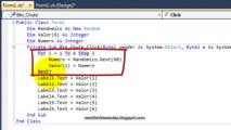 Visual Basic (Aula 6) Aula de Programação para Iniciantes - Números randômicos e Integer