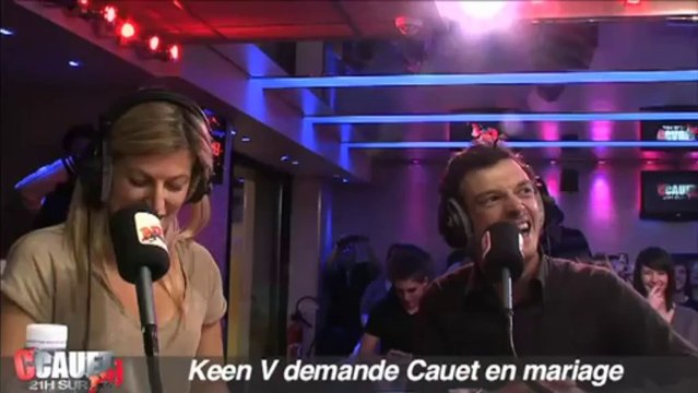 Keen V demande Cauet en mariage - C'Cauet sur NRJ