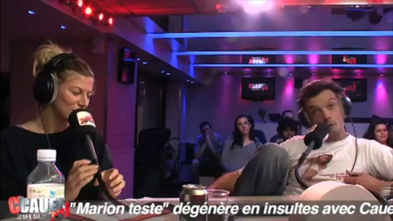 Le "Marion teste" dégénère en insultes avec Cauet ! - C'Cauet sur NRJ