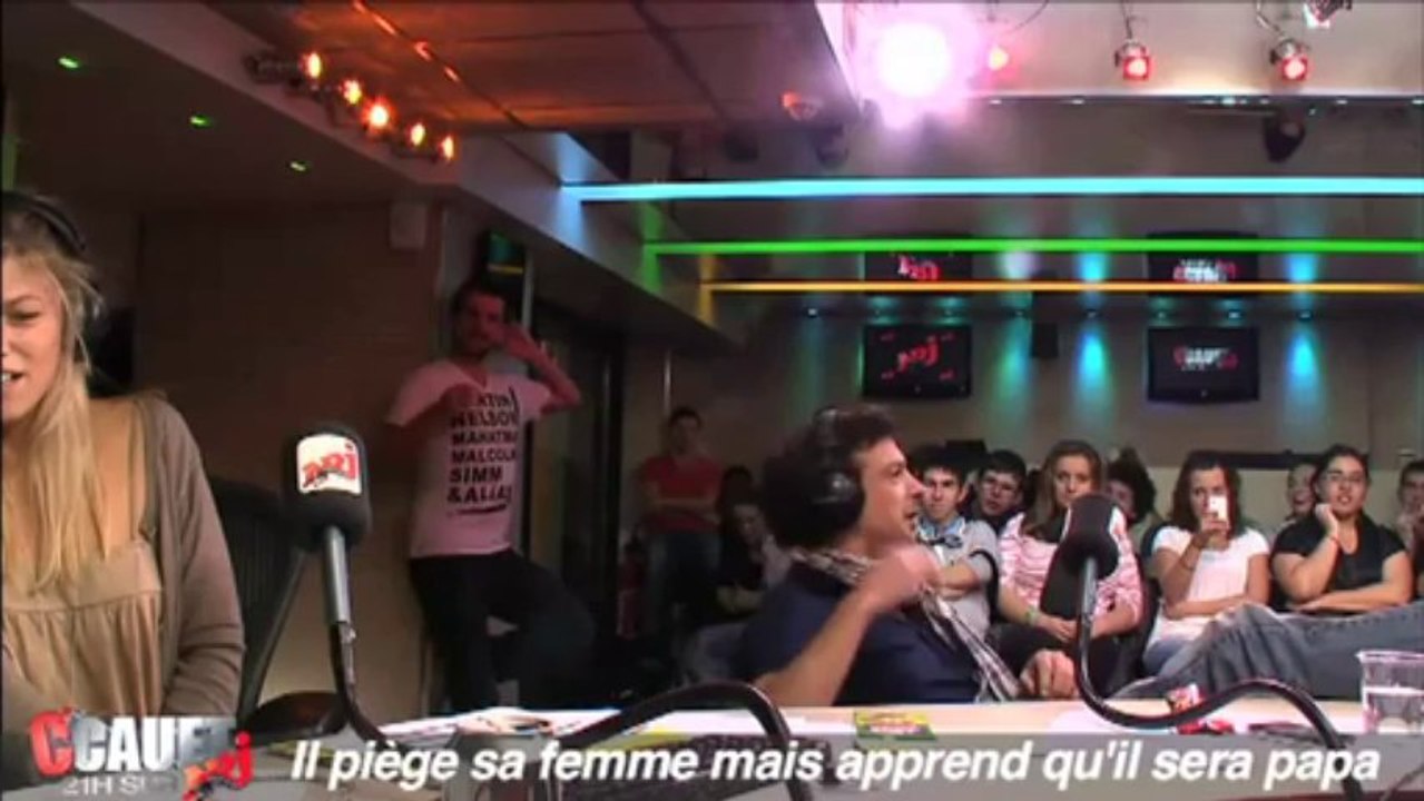 Il piège sa femme mais apprend qu'il sera papa - C'Cauet sur NRJ