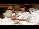 Newborn baby survives car crash seconds after birth in Sweden