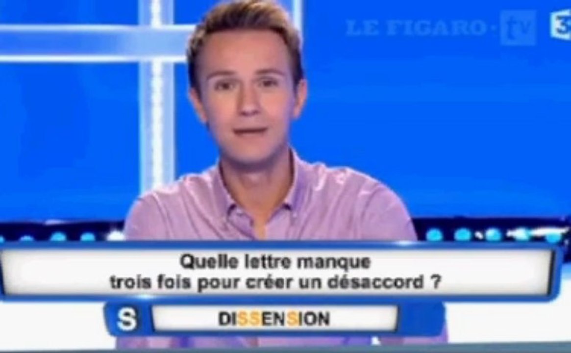 Un candidat sur France 3 dans Slam : "Ma tête donne pas les bonnes informations à mes mains"
