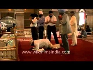 Inside the Sees Ganj Gurudwara in Old Delhi