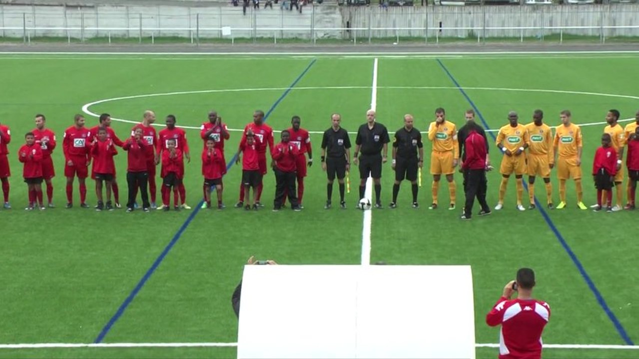 4e tour de Coupe de France  exploit de UF Clichois face à  ES Viry chatillon