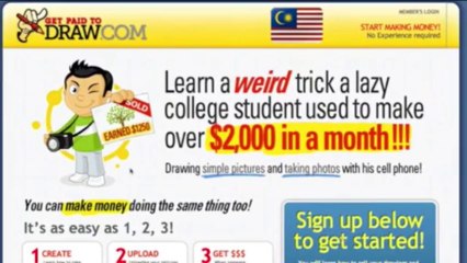 Get Paid To Draw Review | Make Money with Arts, Design and Photos!