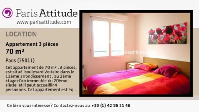 Appartement 2 Chambres à louer - Charonne, Paris - Ref. 4772