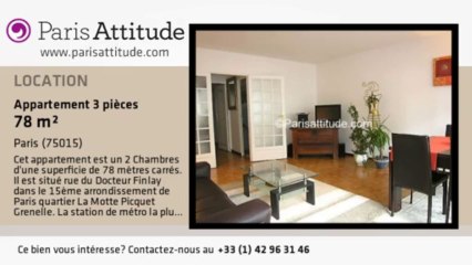 Appartement 2 Chambres à louer - Bir Hakeim, Paris - Ref. 2120