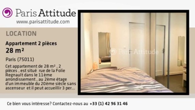 Appartement 1 Chambre à louer - Ménilmontant, Paris - Ref. 8187