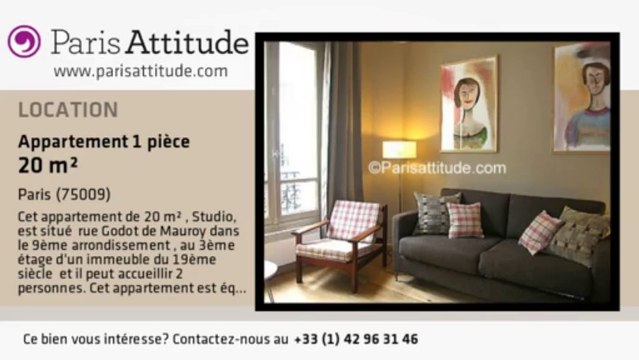 Appartement Studio à louer - Madeleine, Paris - Ref. 6737