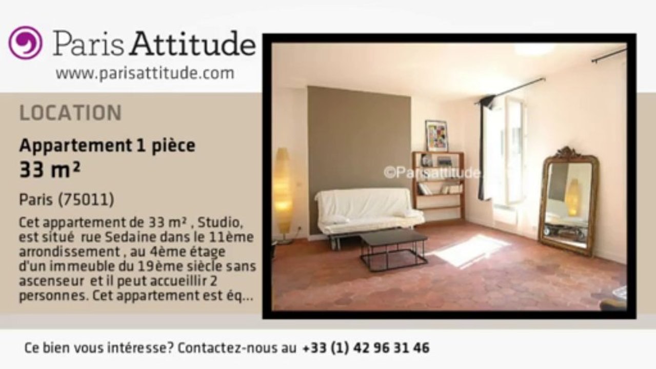 Appartement Studio à louer - Bastille, Paris - Ref. 6421