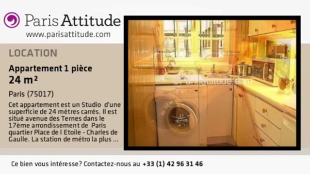 Appartement Studio à louer - Porte Maillot/Palais des Congrès, Paris - Ref. 1183