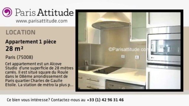 Appartement Alcove Studio à louer - Arc de Triomphe, Paris - Ref. 2239