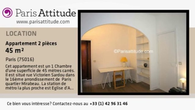 Appartement 1 Chambre à louer - Mirabeau, Paris - Ref. 2266