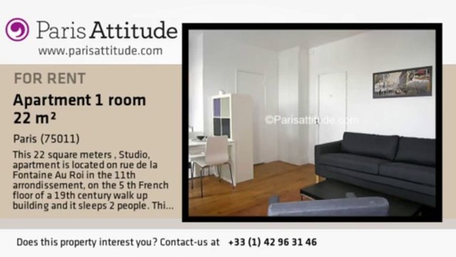 Studio Apartment for rent - Parmentier, Paris - Ref. 4710