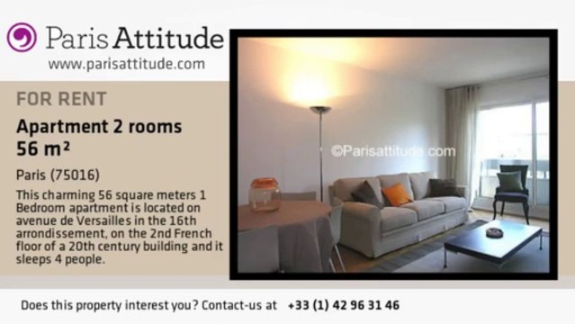 1 Bedroom Apartment for rent - Porte de St Cloud, Paris - Ref. 4849