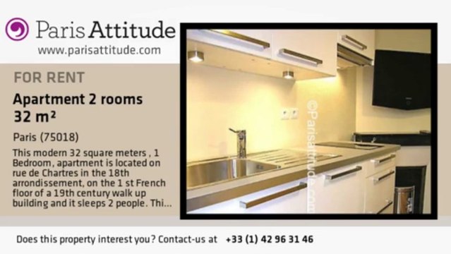 1 Bedroom Apartment for rent - Marx Dormoy, Paris - Ref. 6506