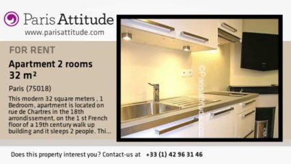 1 Bedroom Apartment for rent - Marx Dormoy, Paris - Ref. 6506