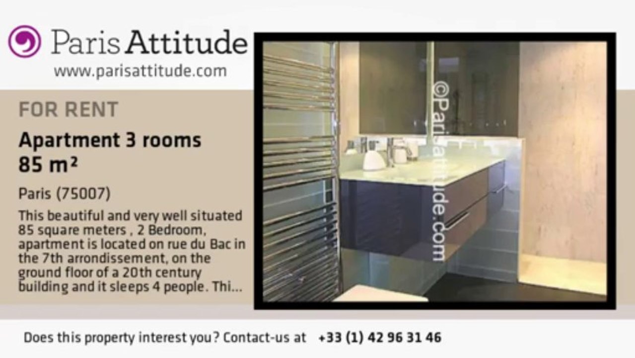 2 Bedroom Apartment for rent - Musée d'Orsay, Paris - Ref. 5774