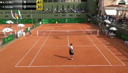 Gianluigi Quinzi vs Pedro Sousa - Challenger Porto Alegre 2013 - Quarti di Finale - E-Tennis.tv