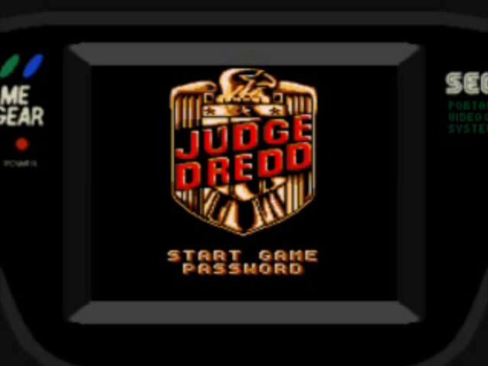 [Test N°62] Judge Dredd (Game Gear)