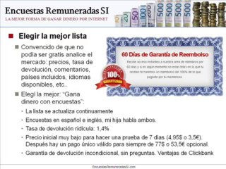 Encuestas Remuneradas Lista Gratis