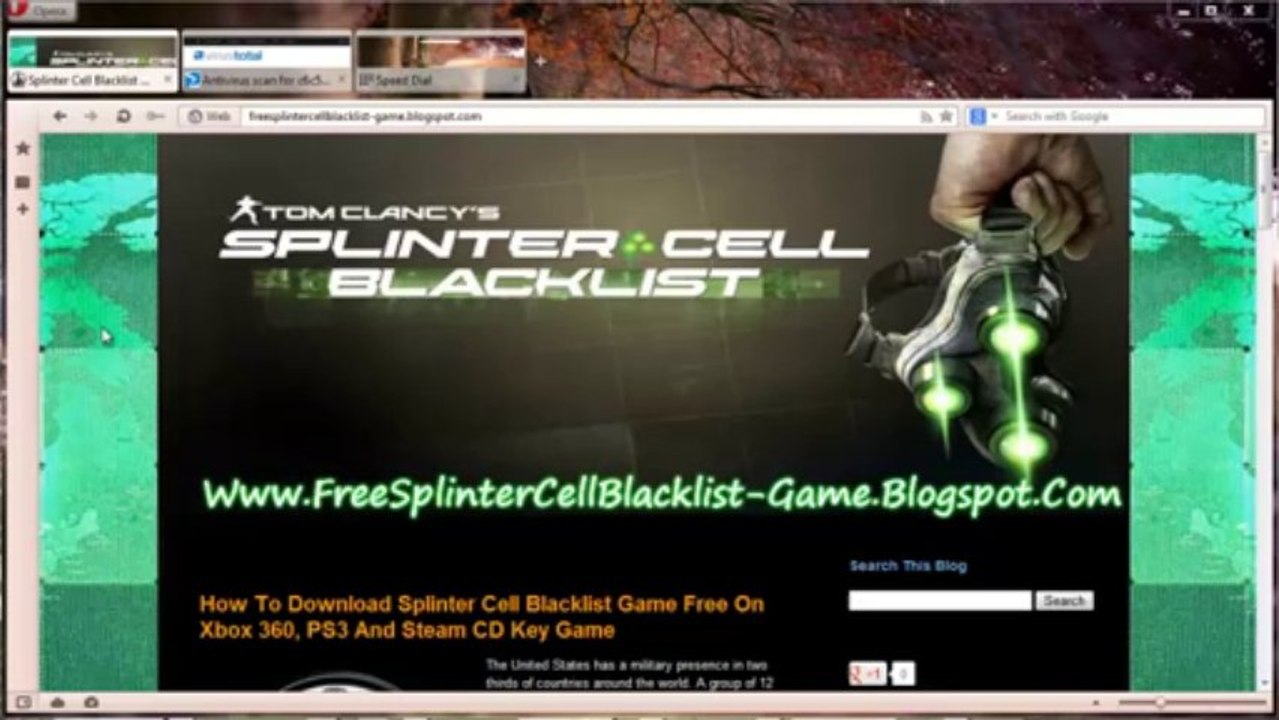 Splinter Cell Blacklist Cd Key Generator Free Download