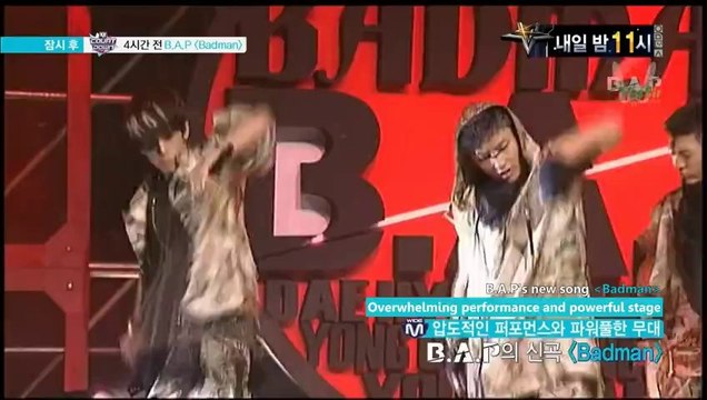 [ENG SUB] 130815 B.A.P on Mnet Wide Entertainment News