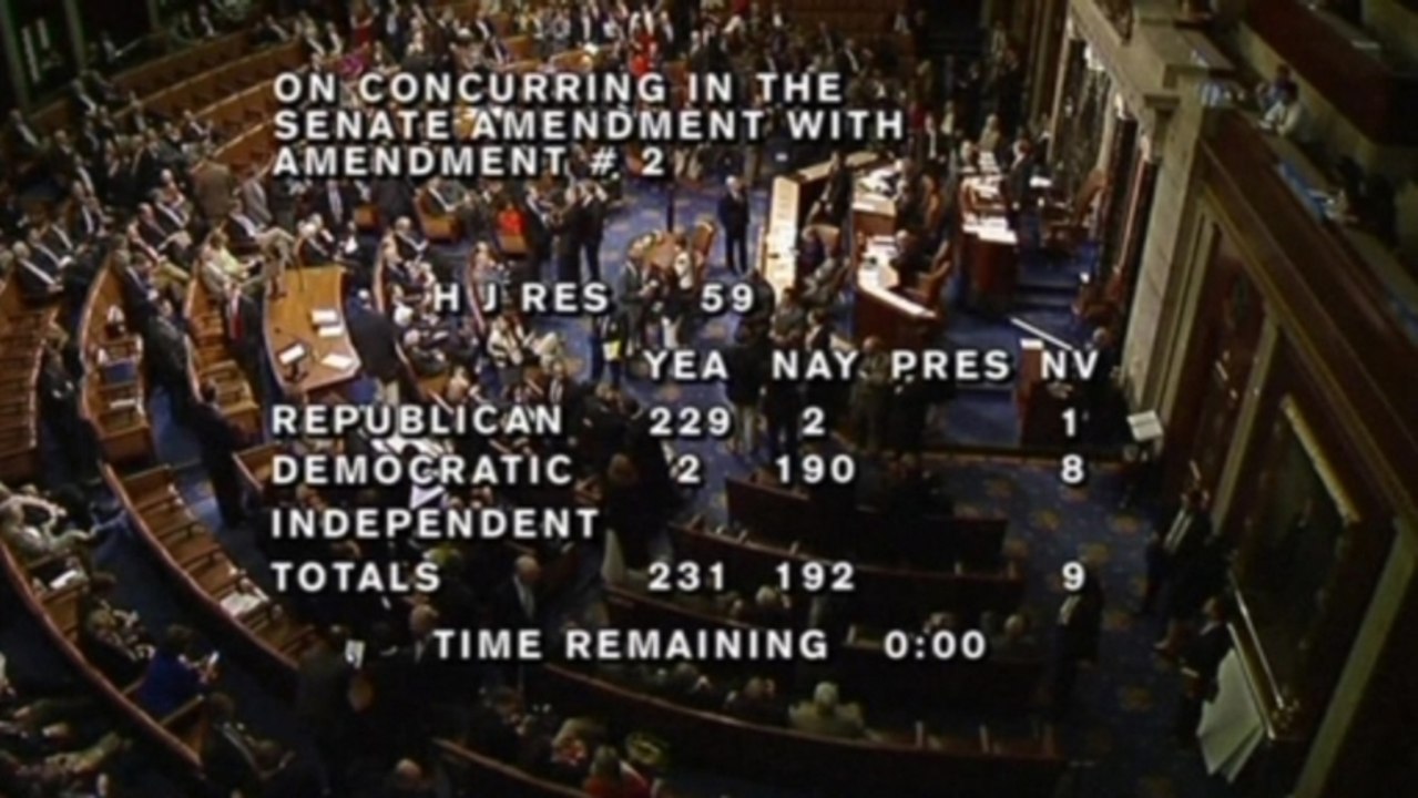 House bill passed