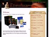 The 11 Forgotten Laws Program Review - Bob Proctor Teaches The Law of Attraction