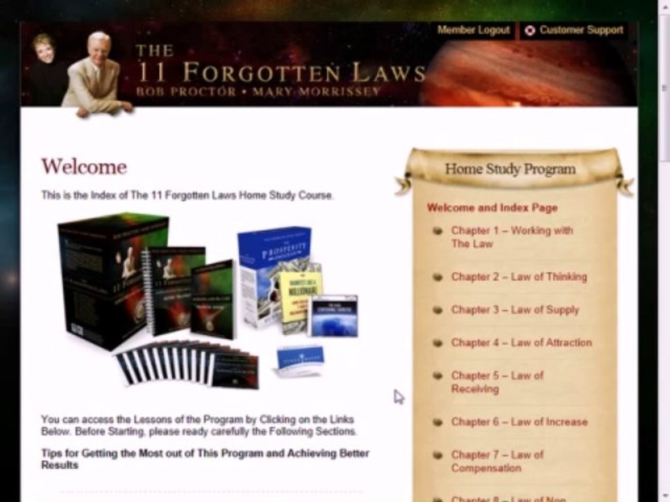 The 11 Forgotten Laws Program Review - Bob Proctor Teaches The Law of Attraction