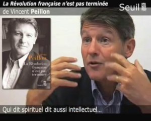 Vincent Peillon - La révolution française n’est pas terminée