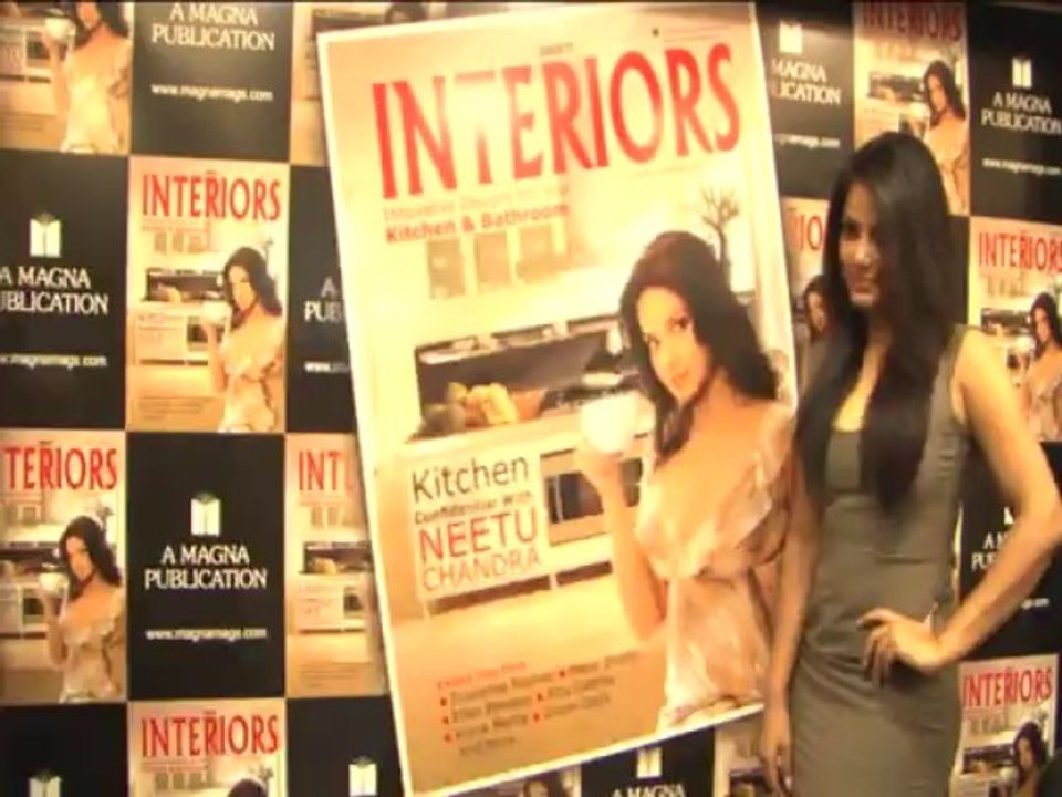 Sizzling Neetu Chandra launches a magazine