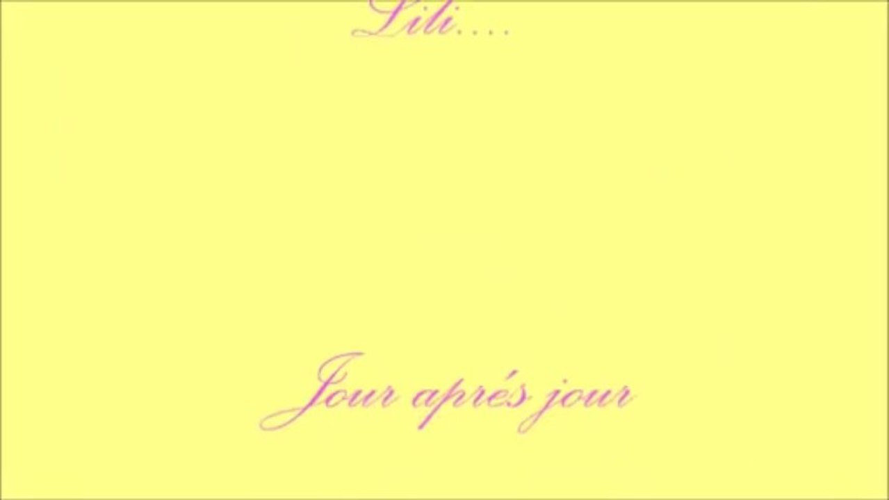 Lili jour apres jour