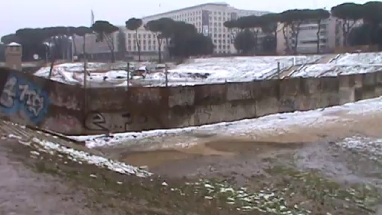 Cirque Maxime sous la neige